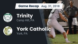 Recap: Trinity  vs. York Catholic  2018