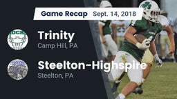 Recap: Trinity  vs. Steelton-Highspire  2018