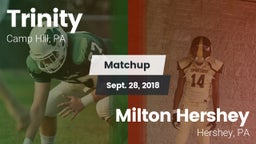 Matchup: Trinity vs. Milton Hershey  2018