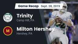 Recap: Trinity  vs. Milton Hershey  2019