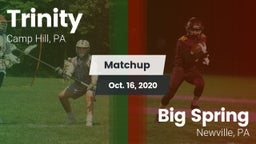 Matchup: Trinity vs. Big Spring  2020