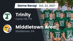 Recap: Trinity  vs. Middletown Area  2021