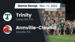 Recap: Trinity  vs. Annville-Cleona  2022