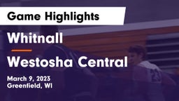 Whitnall  vs Westosha Central  Game Highlights - March 9, 2023