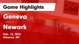 Geneva  vs Newark  Game Highlights - Feb. 13, 2019