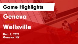 Geneva  vs Wellsville  Game Highlights - Dec. 2, 2021