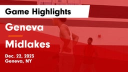Geneva  vs Midlakes  Game Highlights - Dec. 22, 2023