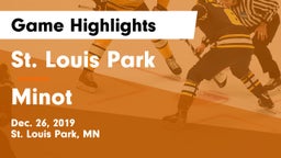 St. Louis Park  vs Minot  Game Highlights - Dec. 26, 2019