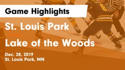 St. Louis Park  vs Lake of the Woods  Game Highlights - Dec. 28, 2019