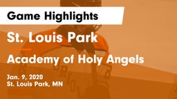 St. Louis Park  vs Academy of Holy Angels  Game Highlights - Jan. 9, 2020