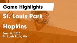 St. Louis Park  vs Hopkins  Game Highlights - Jan. 14, 2020