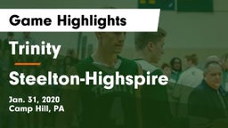 Trinity  vs Steelton-Highspire  Game Highlights - Jan. 31, 2020