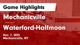 Mechanicville  vs Waterford-Halfmoon  Game Highlights - Dec. 7, 2023