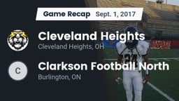 Recap: Cleveland Heights  vs. Clarkson Football North 2017