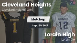 Matchup: Cleveland Heights vs. Lorain High 2017