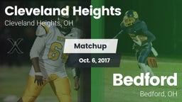 Matchup: Cleveland Heights vs. Bedford  2017