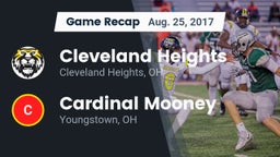 Recap: Cleveland Heights  vs. Cardinal Mooney  2017