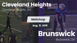 Matchup: Cleveland Heights vs. Brunswick  2018
