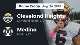 Recap: Cleveland Heights  vs. Medina  2018