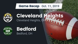 Recap: Cleveland Heights  vs. Bedford  2019