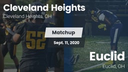 Matchup: Cleveland Heights vs. Euclid  2020