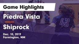 Piedra Vista  vs Shiprock  Game Highlights - Dec. 10, 2019