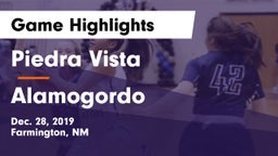 Piedra Vista  vs Alamogordo  Game Highlights - Dec. 28, 2019