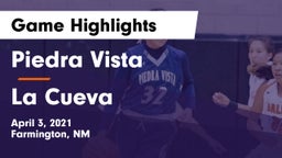 Piedra Vista  vs La Cueva  Game Highlights - April 3, 2021