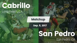 Matchup: Cabrillo  vs. San Pedro  2017