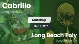 Matchup: Cabrillo  vs. Long Beach Poly  2017