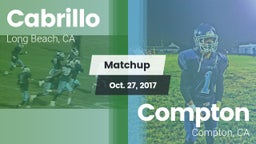 Matchup: Cabrillo  vs. Compton  2017