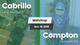 Matchup: Cabrillo  vs. Compton  2018