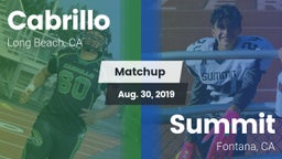 Matchup: Cabrillo  vs. Summit  2019