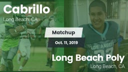 Matchup: Cabrillo  vs. Long Beach Poly  2019