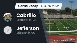 Recap: Cabrillo  vs. Jefferson  2022