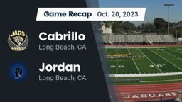 Recap: Cabrillo  vs. Jordan  2023