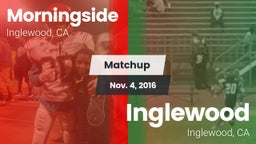 Matchup: Morningside High vs. Inglewood  2016