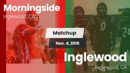 Matchup: Morningside High vs. Inglewood  2016