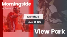 Matchup: Morningside High vs. View Park 2017