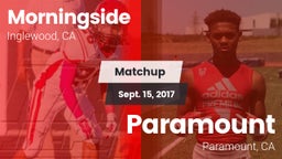 Matchup: Morningside High vs. Paramount  2017