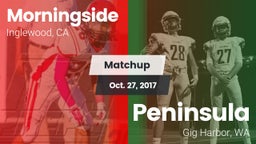 Matchup: Morningside High vs. Peninsula  2017