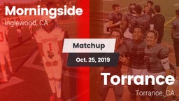 Matchup: Morningside High vs. Torrance  2019
