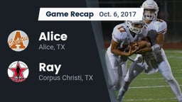 Recap: Alice  vs. Ray  2017
