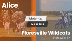 Matchup: Alice  vs. Floresville Wildcats 2019