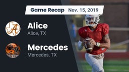 Recap: Alice  vs. Mercedes  2019