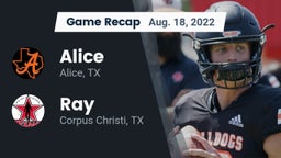 Recap: Alice  vs. Ray  2022