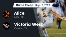 Recap: Alice  vs. Victoria West  2023