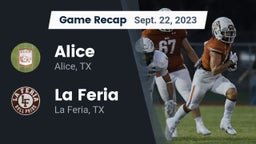 Recap: Alice  vs. La Feria  2023