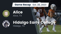 Recap: Alice  vs. Hidalgo Early College  2023