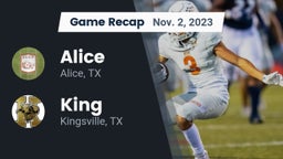 Recap: Alice  vs. King  2023